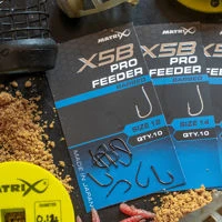 Matrix X5B Pro Feeder Barbed Spade End Hooks 